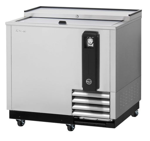 Turbo Air TBC-36SD-N6 36" Super Deluxe Stainless Steel Bottle Cooler - Bakery Wholesalers