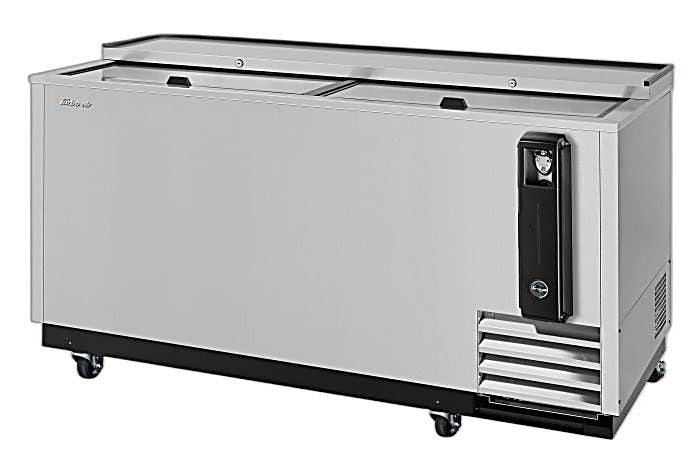 Turbo Air TBC-65SD-N6 65" Forced Air Bottle Cooler - Holds (528) 12 oz Bottles, Stainless Interior, 115v - Donut-Equipment.com