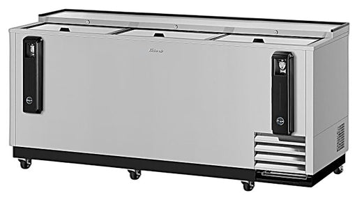 Turbo Air TBC-80SD-N 80 1/2" Forced Air Bottle Cooler - Holds (739) 12 oz Bottles, Stainless, 115v - Donut-Equipment.com