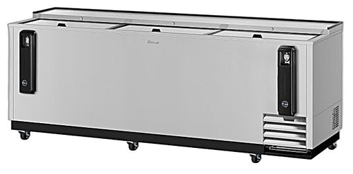 Turbo Air TBC-95SD-N 95" Forced Air Bottle Cooler - Holds (912) 12 oz Bottles, Stainless, 115v - Donut-Equipment.com