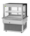 Turbo Air TBP-36-46FDN 38-1/8" Refrigerated Bakery Display Case w/ Straight Glass - (2) Levels, 115v, Stainless Steel - Bakery Wholesalers