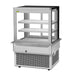 Turbo Air TBP36-54FDN 38-1/8" Refrigerated Bakery Display Case w/ Straight Glass - (3) Levels, 115v, Stainless Steel - Bakery Wholesalers