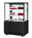 Turbo Air TBP36-54NN-B 35-3/8" Straight Glass Full-Service Bakery Display Case, 3 Levels, Black Exterior, 115v - Bakery Wholesalers