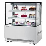 Turbo Air TBP48-54NN-S 47-1/4" Straight Glass Full-Service Bakery Display Case, 3 Levels, Stainless Steel Exterior, 115v - Donut-Equipment.com