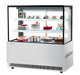Turbo Air TBP60-54NN-S 59" Straight Glass Full-Service Bakery Display Case, 3 Levels, Stainless Steel Exterior, 115v - Bakery Wholesalers
