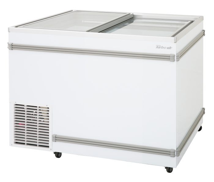 Turbo Air TFS-11F-N 40" Mobile Chest Freezer w/ (15) Baskets - White, 115v - Bakery Wholesalers