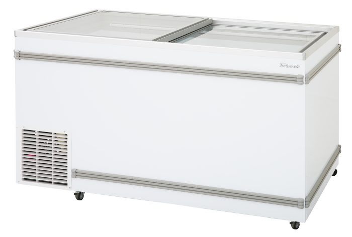 Turbo Air TFS-20F-N 57 3/8" Mobile Chest Freezer w/ (27) Baskets - White, 115v - Bakery Wholesalers