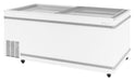Turbo Air TFS-25F-N 69" Mobile Chest Freezer w/ (33) Baskets - White, 115v - Bakery Wholesalers