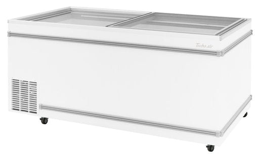 Turbo Air TFS-25F-N 69" Mobile Chest Freezer w/ (33) Baskets - White, 115v - Bakery Wholesalers