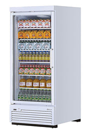 Turbo Air TJMR-30SDW-N 36 5/8" White Super Deluxe One Section Glass Door Merchandiser, 115v - Donut-Equipment.com