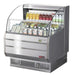 Turbo Air TOM-30SS-N 28 1/8" Horizontal Open Air Cooler w/ (3) Levels, 115 - Bakery Wholesalers
