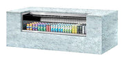 Turbo Air TOM-60UC-S-N 60 1/4" Drop-In Horizontal Open Air Cooler w/ (1) Level – Stainless Steel Exterior, 115v - Donut-Equipment.com