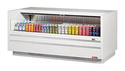 Turbo Air TOM-72UC-W-N 72 1/4" Horizontal Open Air Cooler w/ (1) Level – White Exterior, 115v - Donut-Equipment.com