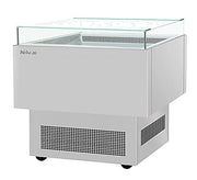 Turbo Air TOS-30PN-S 30" Stainless Steel Horizontal Open Display Merchandiser / Air Curtain Sandwich and Cheese Display Case – 1 Level, 115v - Donut-Equipment.com
