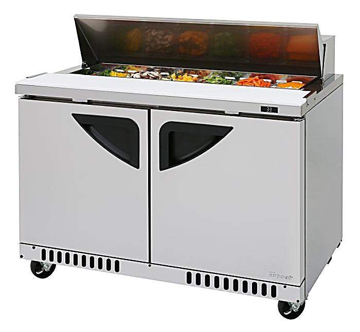 Turbo Air TST-48SD-FB-N 48.25'' Super Deluxe Sandwich/Salad Prep Table - Donut-Equipment.com