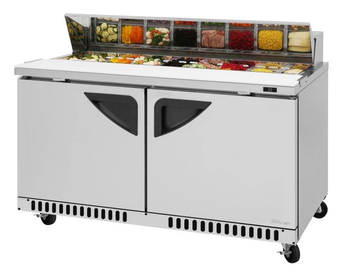 Turbo Air TST-60SD-FB-N 60 1/4" Super Deluxe Sandwich/Salad Prep Table - Donut-Equipment.com