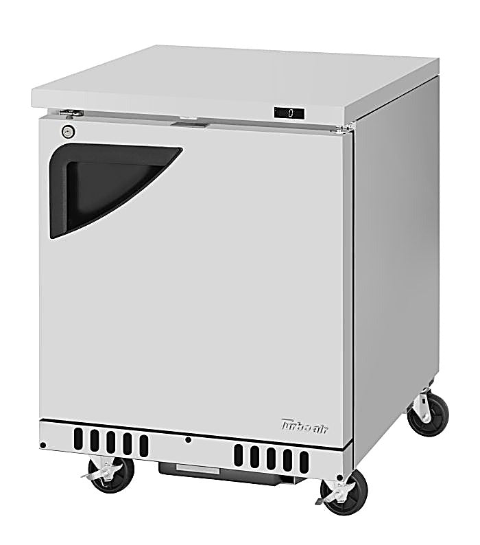 Turbo Air TUF-28SD-FB-N 27 1/2" W Undercounter Freezer w/ 1 Section, Solid Door & Front Breathing - Donut-Equipment.com
