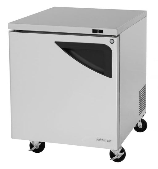 Turbo Air TUF-28SD-FB-N 27 1/2" W Undercounter Freezer w/ 1 Section, Solid Door & Front Breathing - Bakery Wholesalers