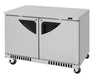 Turbo Air TUF-48SD-FB-N 48 1/4" W Undercounter Freezer w/ 2 Sections, Solid Doors & Front Breathing - Bakery Wholesalers