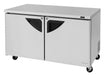 Turbo Air TUR-60SD-N 60 1/4" W Undercounter Refrigerator w/ 2 Section & 2 Doors - Donut-Equipment.com
