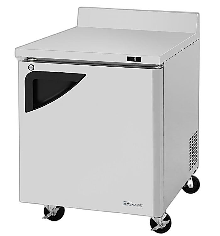 Turbo Air TWF-28SD-N 27 1/2" Super Deluxe Worktop Freezer w/ (1) Section, 1 Solid Door - Donut-Equipment.com