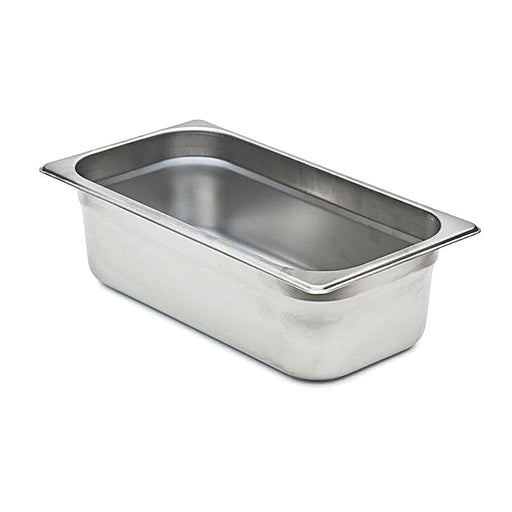 WINCO One Third Size Steam Pan & Slotted Lid, Stainless Bakery Wholesalers