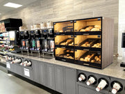 Palram Countertop Bakery Display Case with Illuminated Soft-Close Drawers & Tempered Glass – 40"W x 32"H x 20"D - Donut-Equipment.com