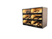 Palram Countertop Bakery Display Case with Illuminated Soft-Close Drawers & Tempered Glass – 40"W x 32"H x 20"D - Donut-Equipment.com