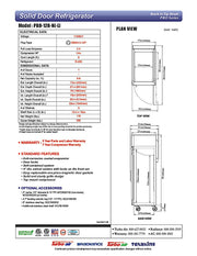 Turbo Air PRO-12R-N(-L) PRO Series Refrigerator Reach-in One-section - Donut-Equipment.com