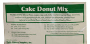 Vanilla Cake Donut Mix  50# bags Bakery Wholesalers