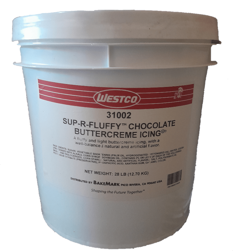 Westco Sup-R-Fluffy Chocolate Buttercreme Icing Bakery Wholesalers