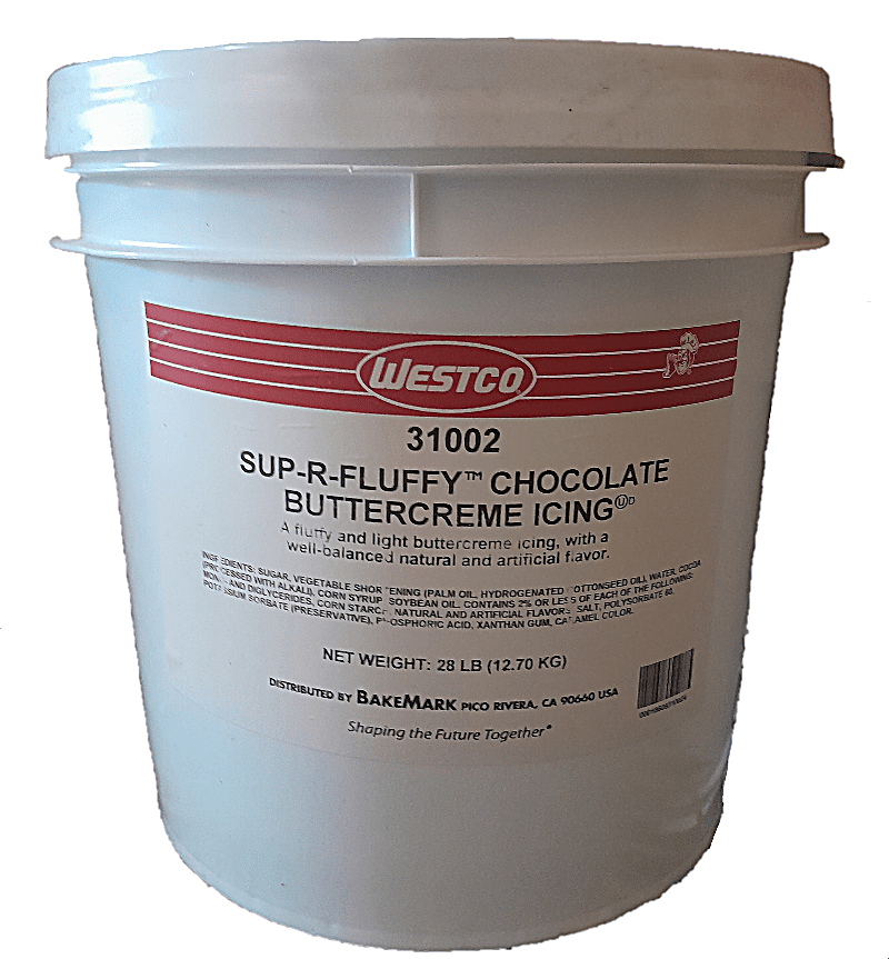 Westco Sup-R-Fluffy Chocolate Buttercreme Icing Bakery Wholesalers