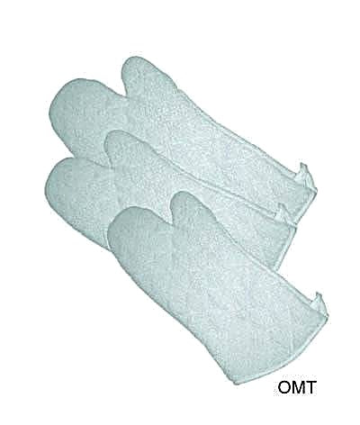 Terry Oven Mitt Silicone Lining Bakery Wholesalers