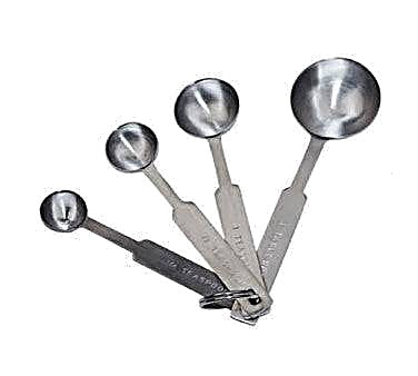 Deluxe Measuring Spoons, 4 piece set Bakery Wholesalers