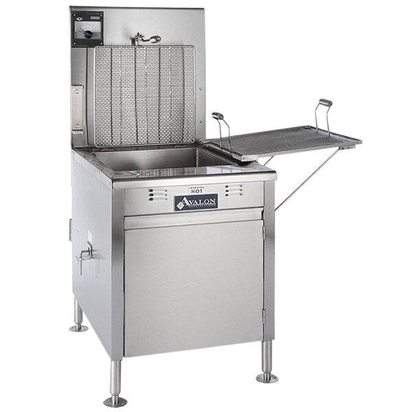 Avalon Donut Fryer 18" x 26", Natural Gas, Electronic Ignition, Left Side Drain Board with Sub-merger (ADF26G-BA) Bakery Wholesalers
