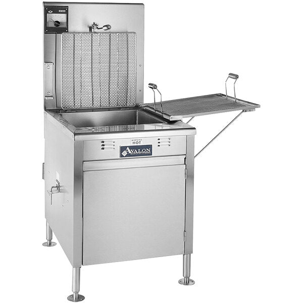 Avalon 20" x 20" Donut Fryer, Natural Gas, Standing Pilot, Right Side Drain Board