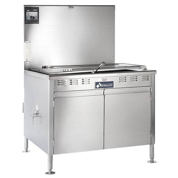 Avalon PROPANE GAS FRYER, STANDING PILOT, Left Side Drain Board Bakery Wholesalers
