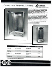 Avalon Aluminum Proofing Cabinet Two Door Left Side Hinge 208-240V / 1 Phase Bakery Wholesalers