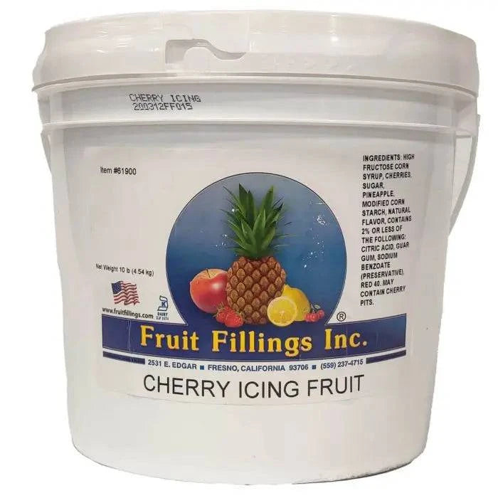 Cherry Icing Fruit by Fruit Filling Inc. (Organic) 10# Bakery Wholesalers