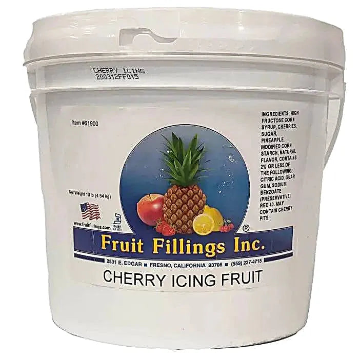 Cherry Icing Fruit by Fruit Filling Inc. (Organic) 10# Bakery Wholesalers