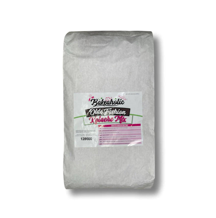 Bakeaholic Olde Fashion Kolache Mix 40 x 50# Bags (2000 lbs) Bulk - Bakery Wholesalers