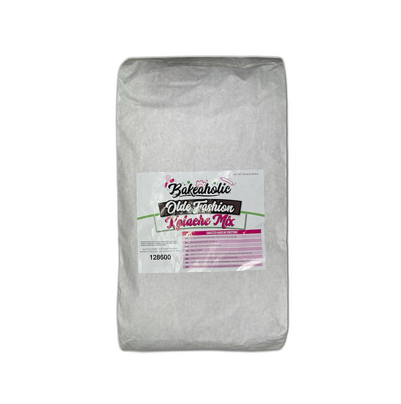 Bakeaholic Olde Fashion Kolache Mix 40 x 50# Bags (2000 lbs) Bulk - Bakery Wholesalers
