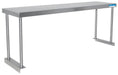 BK Resources BK-OSS-1296 Single Overshelf Table Mount 12 X 96, 18 GA. SS - Donut-Equipment.com