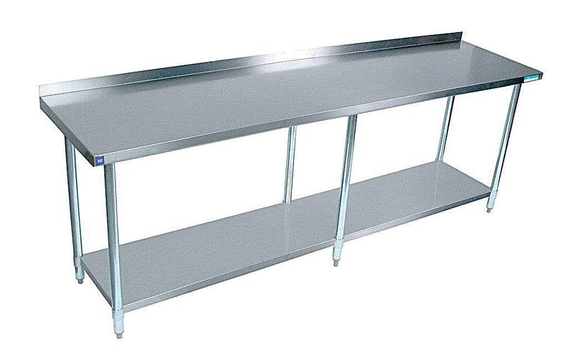 96" X 30" T-430 18 GA Table SS Top - Donut-Equipment.com