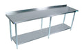 84" X 30" T-430 18 GA Table SS - Donut-Equipment.com