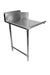 BK Resources 48" 16-Gauge Stainless Steel Clean Dish Table – Left Side - Donut-Equipment.com