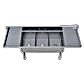 BK Resources Stainless Steel 3 Compartment Sink w/ 10" Riser & Drainboards – 24"L x 18"W x 14"D Bowls - Donut-Equipment.com