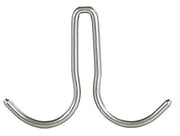 BK Resources Stainless Steel Double-Prong Pot Hook – Heavy-Duty Hanging Hook for Shelving & Pot Racks - Donut-Equipment.com