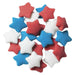 Patriotic Star Quins Sprinkles 16.5 oz Bakery Wholesalers