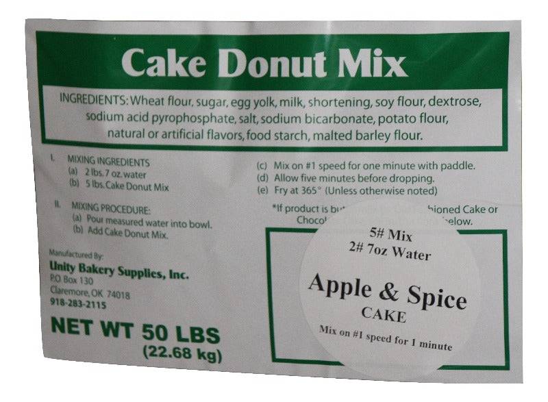 Sweet Apple Cider Donut Mix Free Sample- 5 pounds free you only pay shipping & handling Bakery Wholesalers